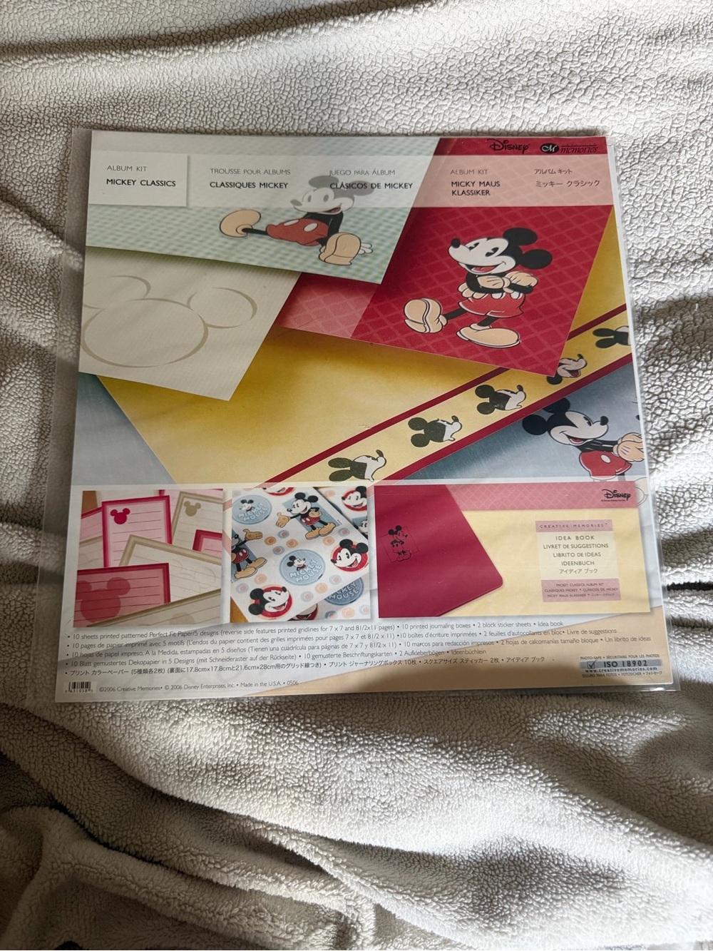 Creative memories classic Mickey album kit